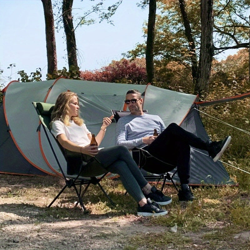 High Back Camping Chair & Carry Bag for Outdoors