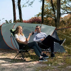 High Back Camping Chair & Carry Bag for Outdoors