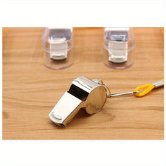 5pcs Outdoor Referee Whistles With Lanyard Sports Supplies