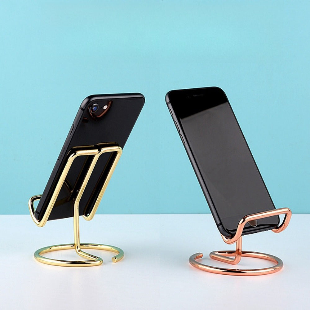 2pcs Mobile Phone Holder Desktop Phone Holder Display Stand