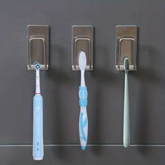 Stainless Steel Toothbrush And Cup Holder Wall Mounted