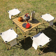 Portable Foldable Stool Lightweight Folding Stool For Outdoor Camping Fishing
