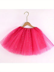 Sequin Tutu Skirt for Girls 6 7y