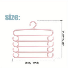 Non-slip Pants Hanger Space Saving Organizer Closet Wardrobe Home Dorm