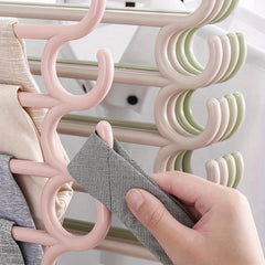 Non-slip Pants Hanger Space Saving Organizer Closet Wardrobe Home Dorm
