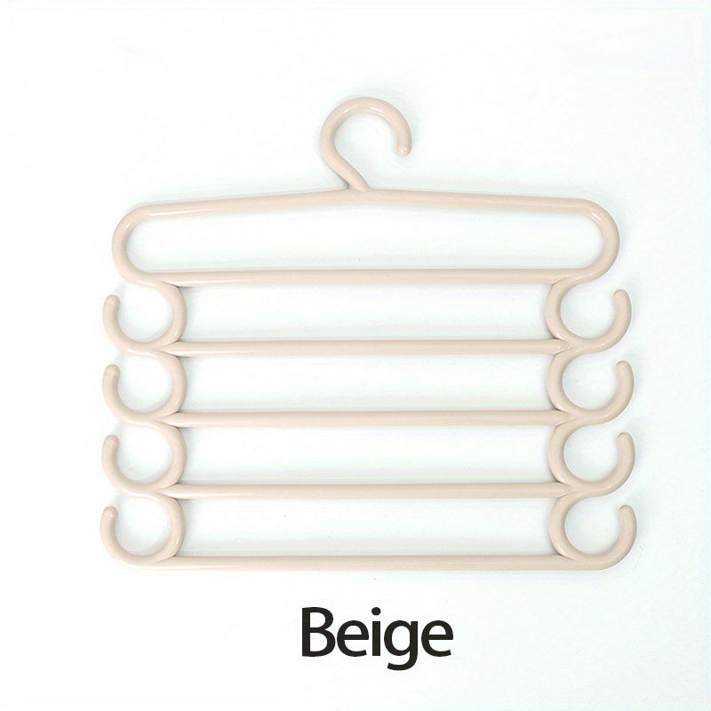 Non-slip Pants Hanger Space Saving Organizer Closet Wardrobe Home Dorm