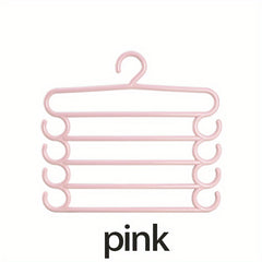 Non-slip Pants Hanger Space Saving Organizer Closet Wardrobe Home Dorm