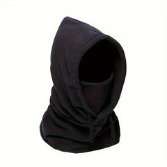 Men's Fleece Balaclava Hat Face Mask Winter Windproof Hood Neck Gaiter