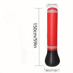 PVC Inflatable Boxing Column Fitness Sandbag Toy