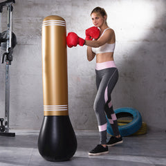 PVC Inflatable Boxing Column Fitness Sandbag Toy