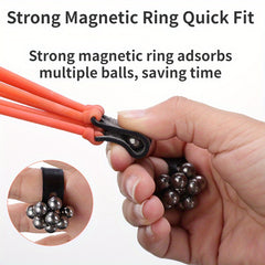 3pcs Strong Magnetic Ring Bow Suction Bead