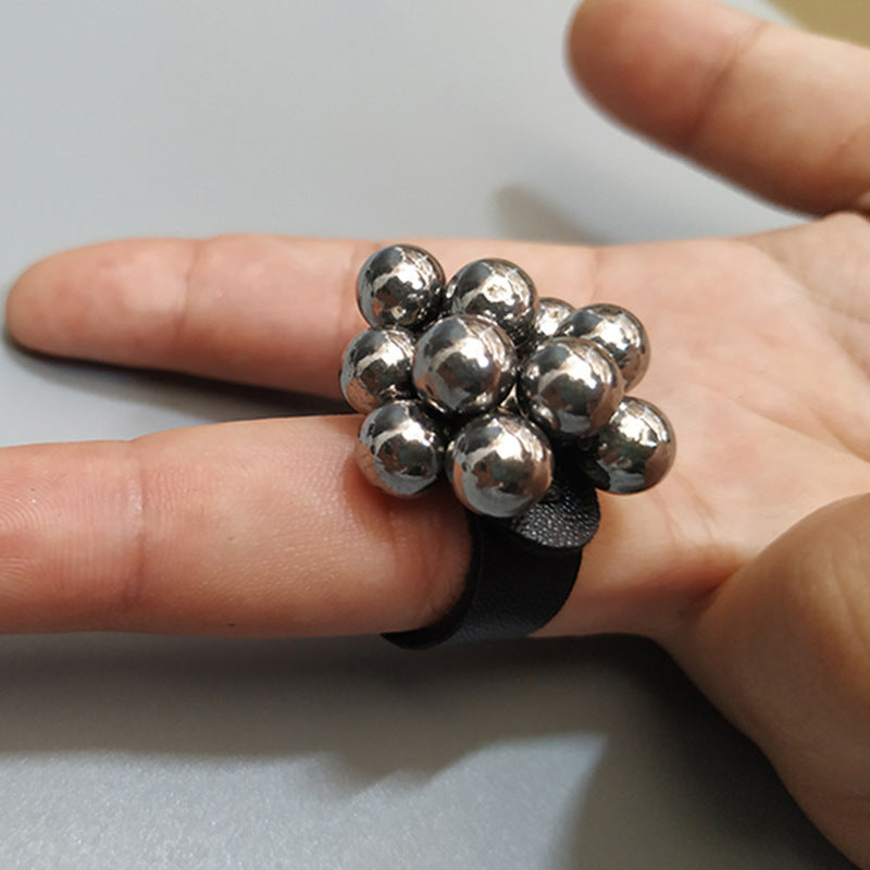 3pcs Strong Magnetic Ring Bow Suction Bead