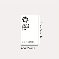 250 Sheets Sealing Stickers Gift Decoration Thank You Stickers