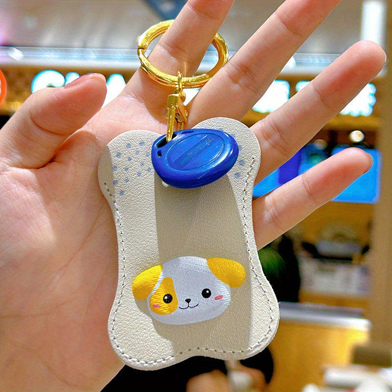 Small Animal Card Cover Cartoon Keychain Bag Ornament