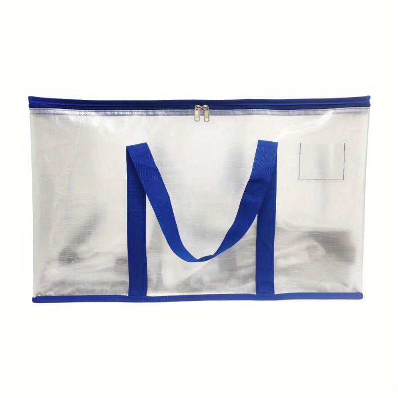 4pcs Foldable Storage Bag Large Packing And Moving Bag