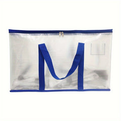 4pcs Foldable Storage Bag Large Packing And Moving Bag