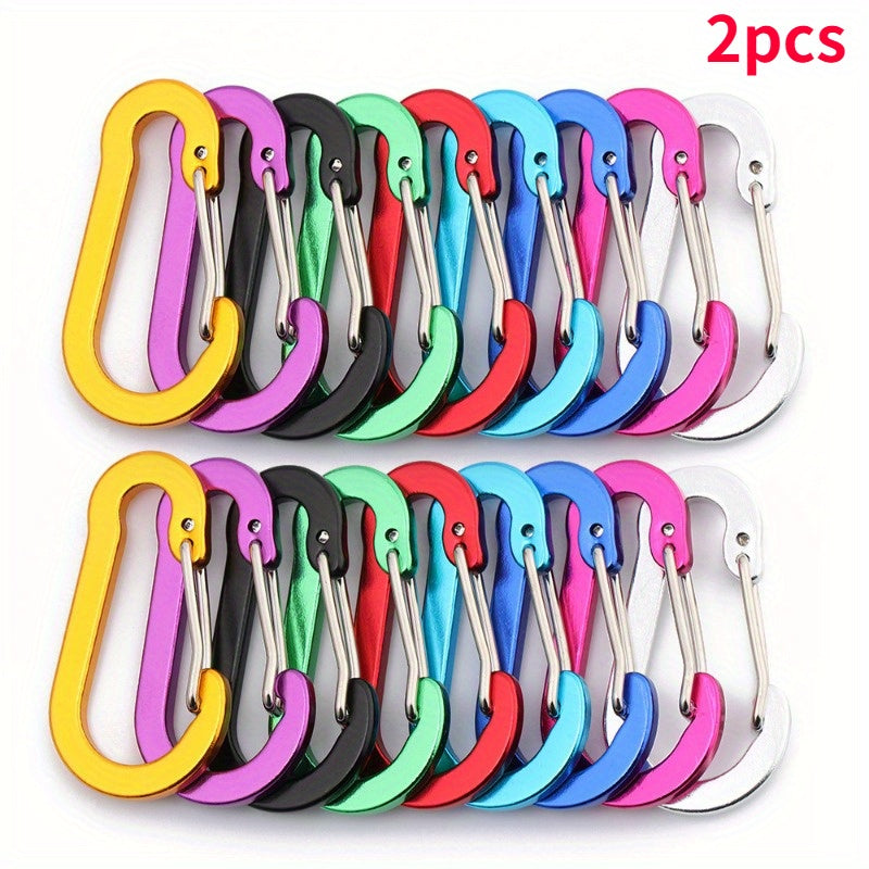 2pcs Aluminum Buckle for Backpack Kettle