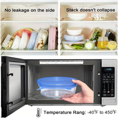 6 Sizes Silicone Bowl Covers Reusable Airtight Wrap Lids
