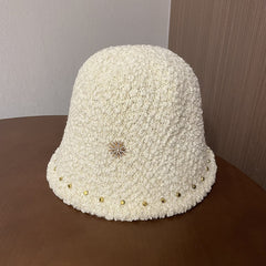 Winter Bucket Hat Warm Basin Hat For Women Girls