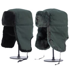 Men's Winter Trapper Hat Ear Protection Ski Windproof Warm with Ear Flaps