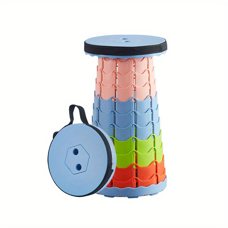 Portable Folding Leisure Stool Plastic for Outdoor Activities