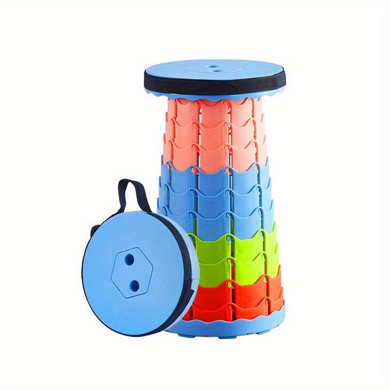 Portable Folding Leisure Stool Plastic for Outdoor Activities