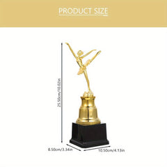 Golden Ballet Trophy Plastic Dance Party Winner Rewards