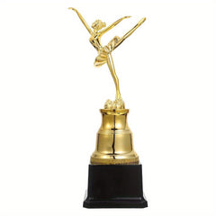 Golden Ballet Trophy Plastic Dance Party Winner Rewards
