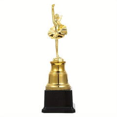 Golden Ballet Trophy Plastic Dance Party Winner Rewards