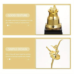 Golden Ballet Trophy Plastic Dance Party Winner Rewards