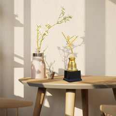 Golden Ballet Trophy Plastic Dance Party Winner Rewards