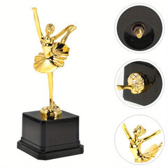 Golden Ballet Trophy Plastic Dance Party Winner Rewards