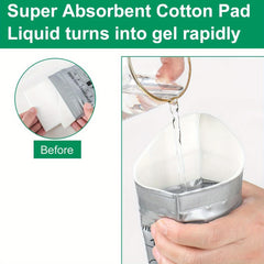 4pcs 700ml Disposable Urine Bag Rapid Solidification Water Absorbent