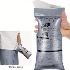4pcs 700ml Disposable Urine Bag Rapid Solidification Water Absorbent