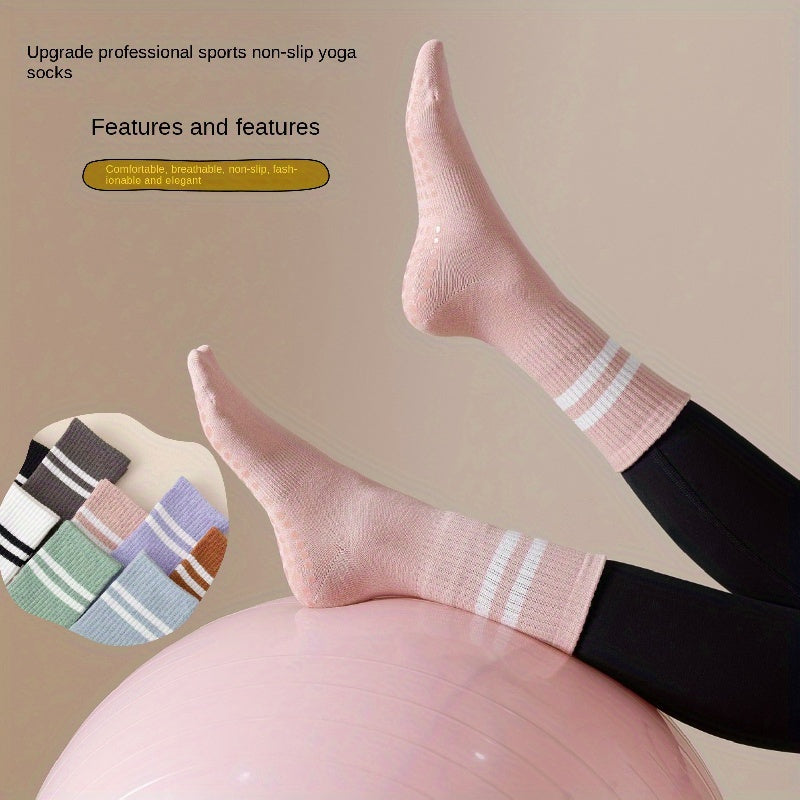 Non Slip Silicone Yoga Grip Socks Fitness Pilates Sport Indoor Socks