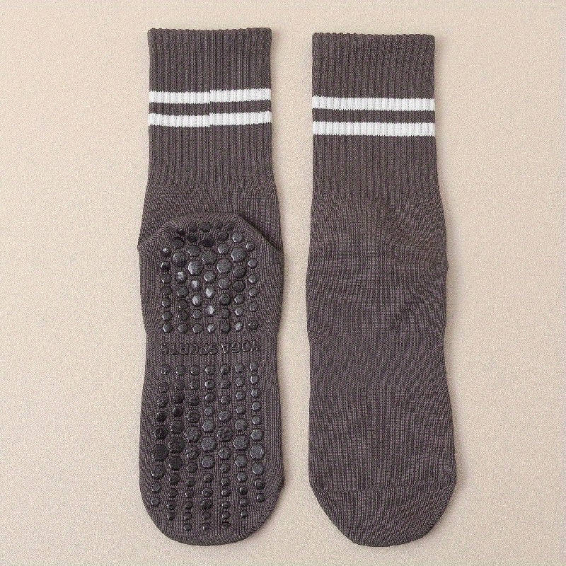 Non Slip Silicone Yoga Grip Socks Fitness Pilates Sport Indoor Socks