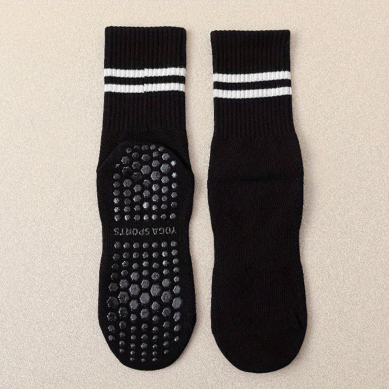 Non Slip Silicone Yoga Grip Socks Fitness Pilates Sport Indoor Socks
