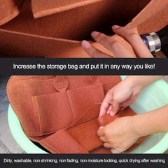 Car Backseat Organizer Pocket With Tablet Holder Seat Back Kick Mats