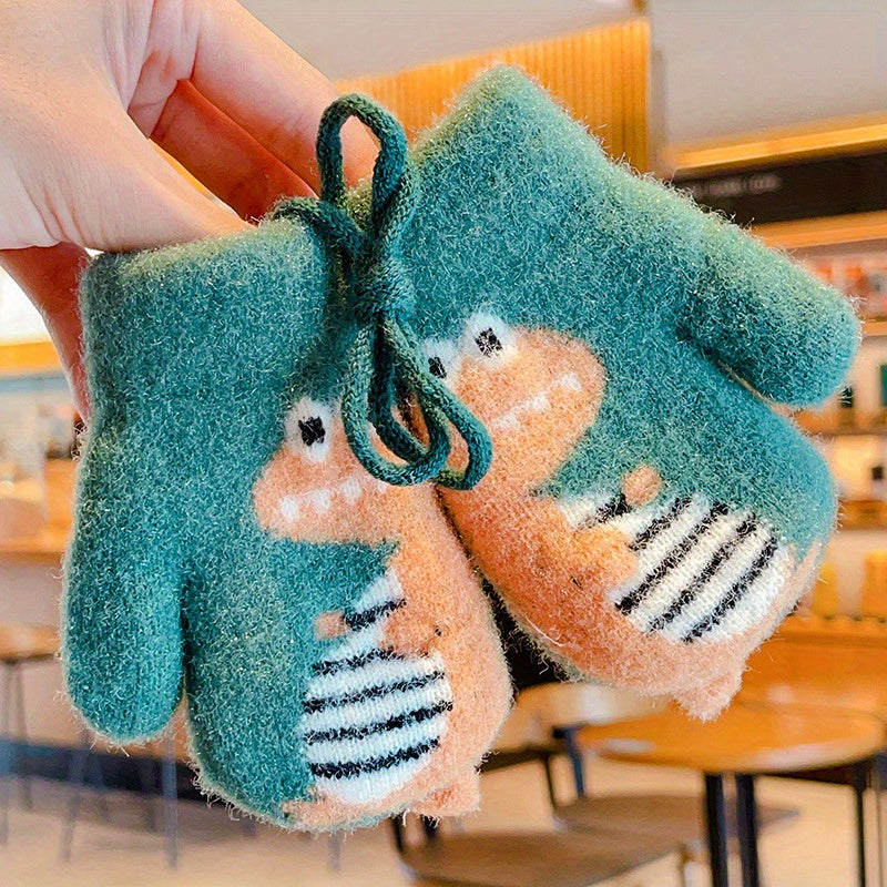 Warm & Fluffy Baby Gloves for Autumn & Winter