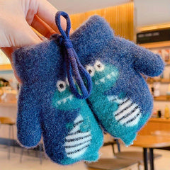 Warm & Fluffy Baby Gloves for Autumn & Winter