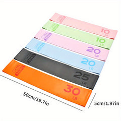 Yoga Latex Resistance Bands Elastic Fitness Stretching Rope