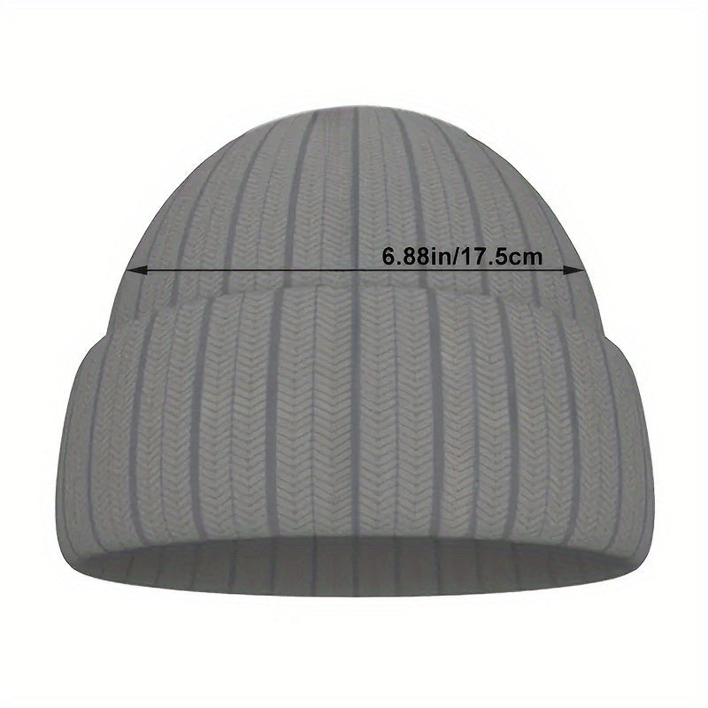 Winter Ear Protection Knit Beanie Hat