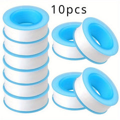 10pcs Plumbing Tape PTFE Tape Sealing Tape Thread Sealing Tape for Shower Heads
