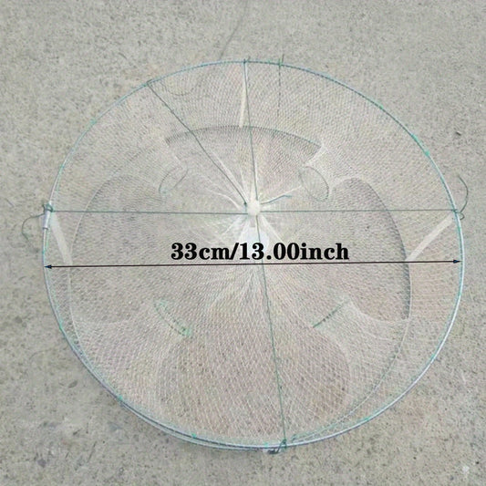 Transparent Shrimp Cage Fishing Net Collapsible Fish Trap Net