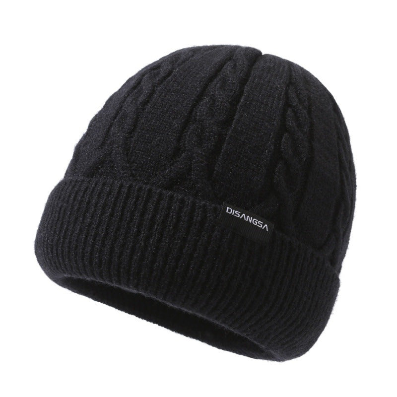 Knitted Hat Scarf Gloves Winter Beanie Neck Scarf Anti Slip Gloves