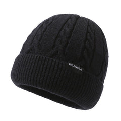 Knitted Hat Scarf Gloves Winter Beanie Neck Scarf Anti Slip Gloves