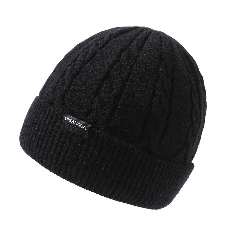 Knitted Hat Scarf Gloves Winter Beanie Neck Scarf Anti Slip Gloves