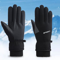 Winter Skiing Gloves Thickened Warm Outdoor Riding Mountaineering Skiing Gloves