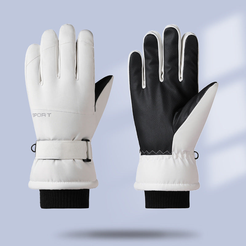 Winter Skiing Gloves Thick Warm Windproof Waterproof Touch Screen Gloves