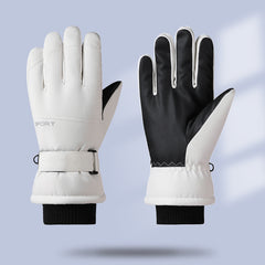Winter Skiing Gloves Thick Warm Windproof Waterproof Touch Screen Gloves